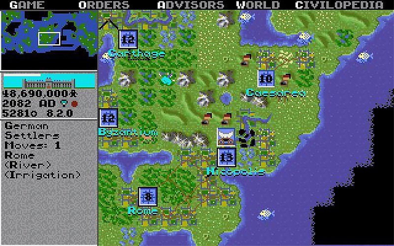 Civilization Sid Meier’s Civilization 1991